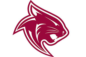 Maroon Bobcat Head